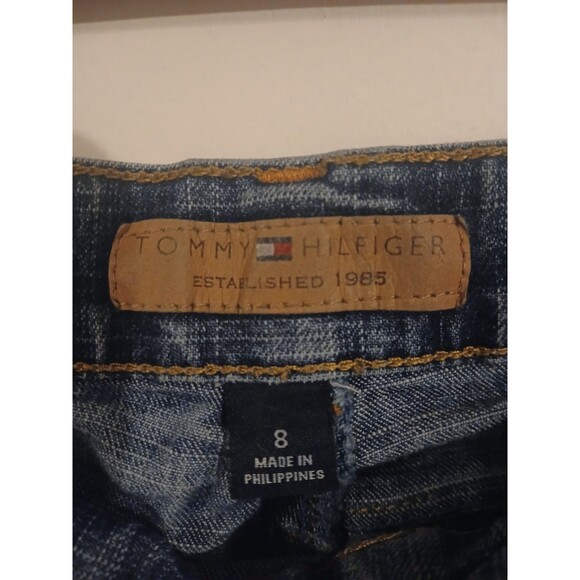 Tommy Hilfiger Flare Leg Bootcut Jeans Girls Size 8 - Picture 3 of 4